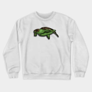 Green Sea Turtle Crewneck Sweatshirt